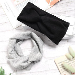 Women Girls Turban Headbands Wide Headwraps Elastic Yoga Hair Accessories