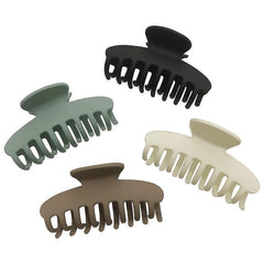 Frosted Acrylic Hair Claw Clip Strong Hold Vintage Jaw Clip