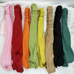 8PCS Vintage Headband Woven Twist Boho Stretchy Hair Bands Girls Turban Yoga