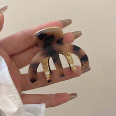 Acetate Hair Claw Pumpkin Hair Clip Acetic Shark Claw