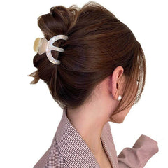 Acetate Hair Claw Pumpkin Hair Clip Acetic Shark Claw