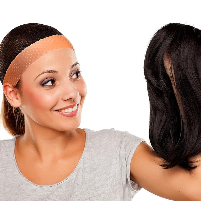 Adjustable Silicone Wig Headband Non Slip Seamless Band
