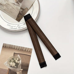 French Hair Bun Maker Snap Roll Tool Twist Donut Bun Hairstyle