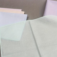 5pcs 60S Cotton Square Scarf Small Handkerchief Soft Pocket Scarf