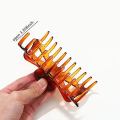 Plastic Bowknot Hair Claw Clip Strong Grip Hair Jaw Clip