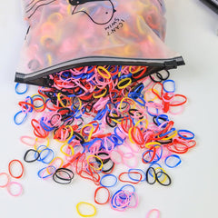 1000PCS Hair Ties Hair Rubber Bands Thin Small Elastics Bands