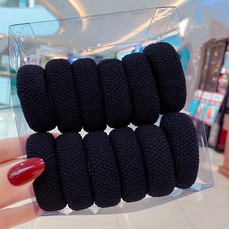 Thickened Hair Tie High Elasticity Hair Rope Curly Thick Hair Ponytail Holder