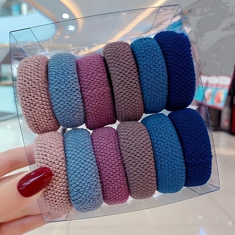 Thickened Hair Tie High Elasticity Hair Rope Curly Thick Hair Ponytail Holder