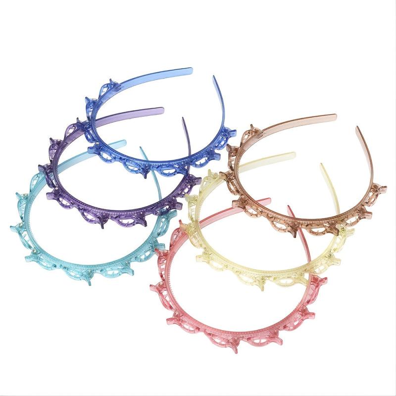 Braided Hair Clip Band Hair Hoop Non slip Hairpin