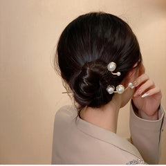 Pearl Hair Stick Hair Chopsticks Pearl Bun Hair Pin Bridal Wedding Hair Jewelry