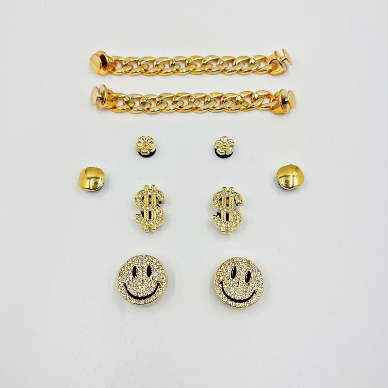 Smile Face Shoe Buckle Clogs DIY Decoration
