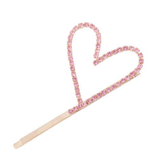 Rhinestone Hairclip Metal Alloy Hairpin Barrette for Party Prom Wedding
