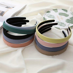 Morandi Solid Headband Casual Hair Hoop All Match Hair Accessories