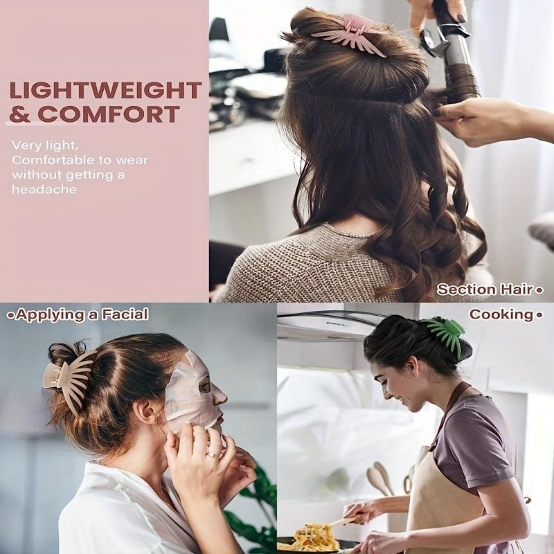 Matte Large Hair Claw Nonslip Ponytail Holder Hair Clip Women Girls