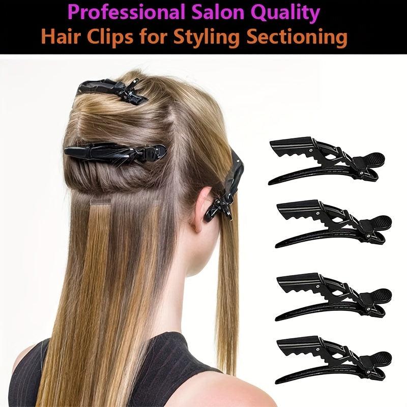12pcs Hair Clip Basic Duck Billed Clip Hair Styler Women's Hair Accessories