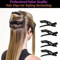 12pcs Hair Clip Basic Duck Billed Clip Hair Styler Women's Hair Accessories