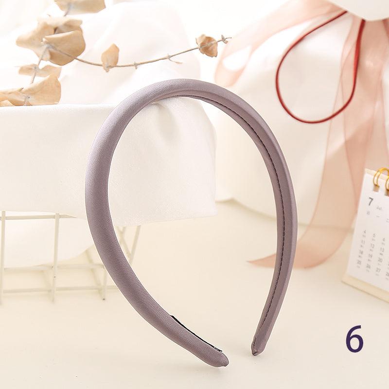 Silk Satin Sponge Headband Hairband for Women