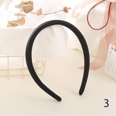 Silk Satin Sponge Headband Hairband for Women