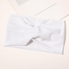 Velvet Stretchy Retro Cross Headband for Sports Yoga Sweatband Hair Accessori