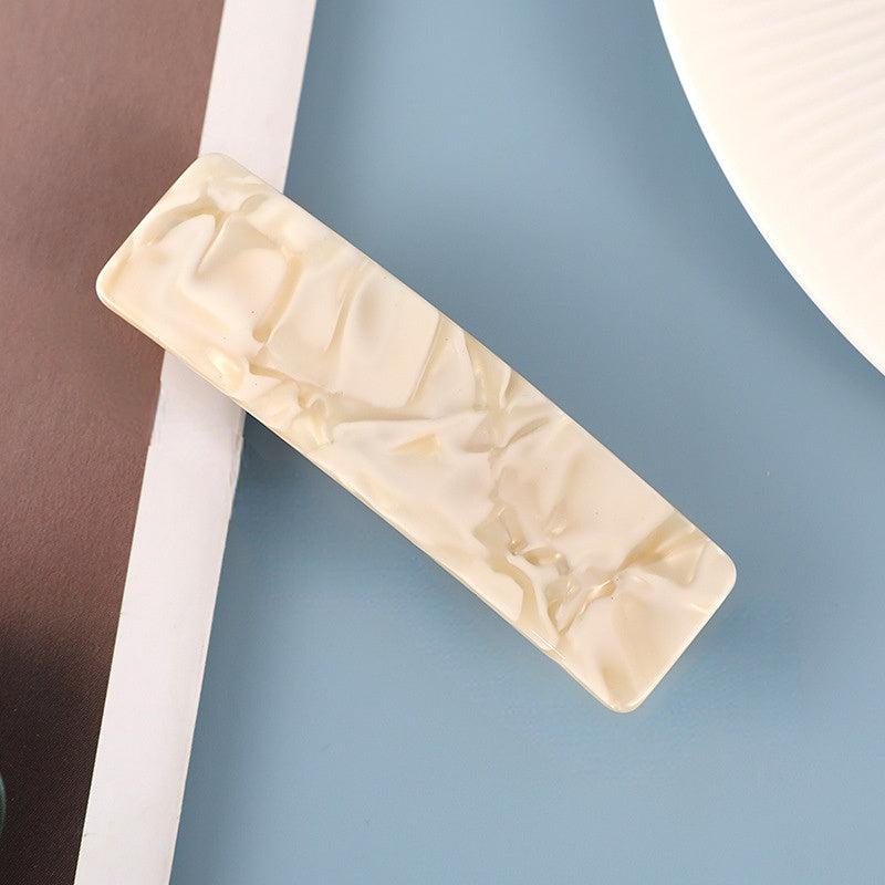 Acetic Acid Acrylic Barrette Occipital Bun Hair Clip