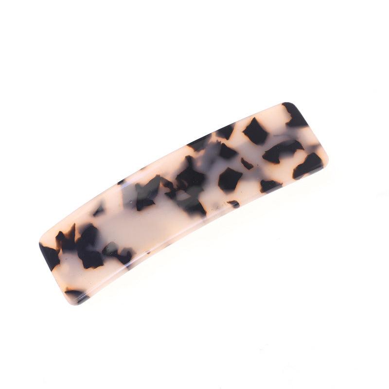 Acetic Acid Acrylic Barrette Occipital Bun Hair Clip