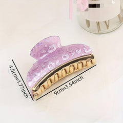 Y2K Hair Claw Ponytail Holder for Women