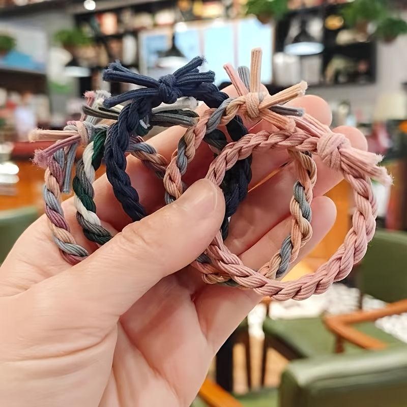Wide Elastic Hair Ties for Women Girls - Soft Hair Accessories