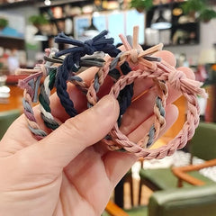 Wide Elastic Hair Ties for Women Girls - Soft Hair Accessories