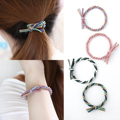 Wide Elastic Hair Ties for Women Girls - Soft Hair Accessories