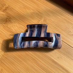 Large Acetic Acid Hair Claw Irregular Texture Women's Hair Accessory