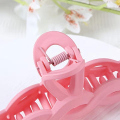 Frosted Twist Hair Claw Clip Strong Hold Grip Hair Jaw Clip