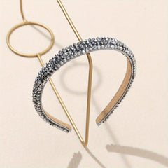 Colorful Rhinestone Headband Glitter Hair Band for Women Girls
