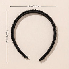 Colorful Rhinestone Headband Glitter Hair Band for Women Girls