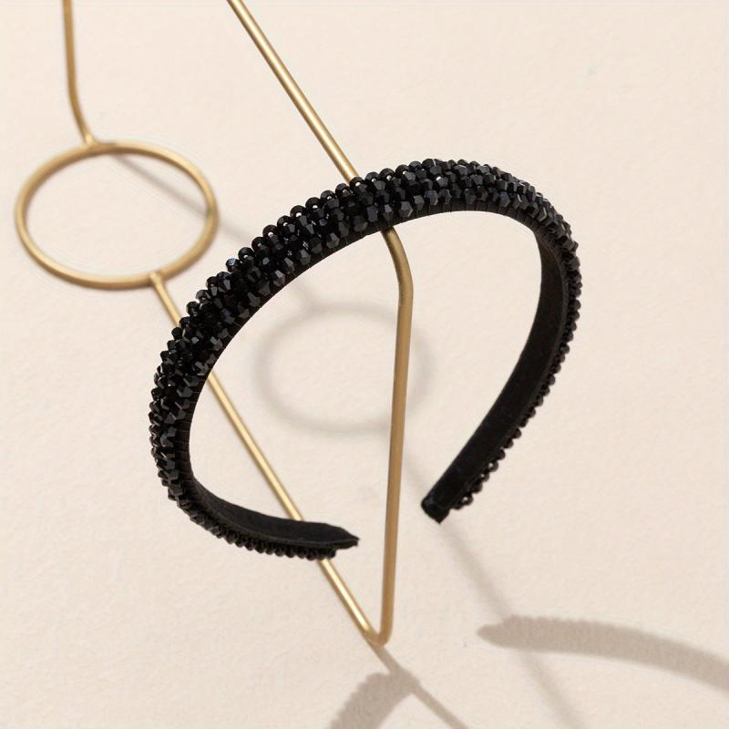 Colorful Rhinestone Headband Glitter Hair Band for Women Girls