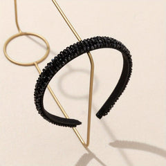 Colorful Rhinestone Headband Glitter Hair Band for Women Girls