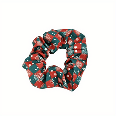 Christmas Large Scrunchies Sweet Stars Snowflake Hair Ring