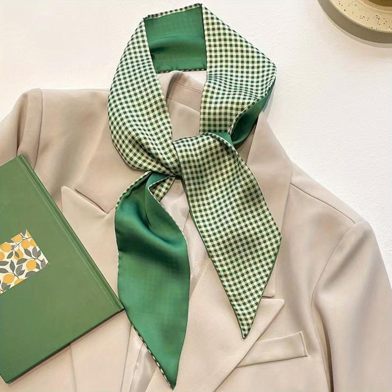 Skinny Headband Scarf Hair Wrist Turban Ribbon Hairband