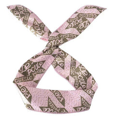Vintage Bow Tie Rabbit Ear Headband Hair Accessory