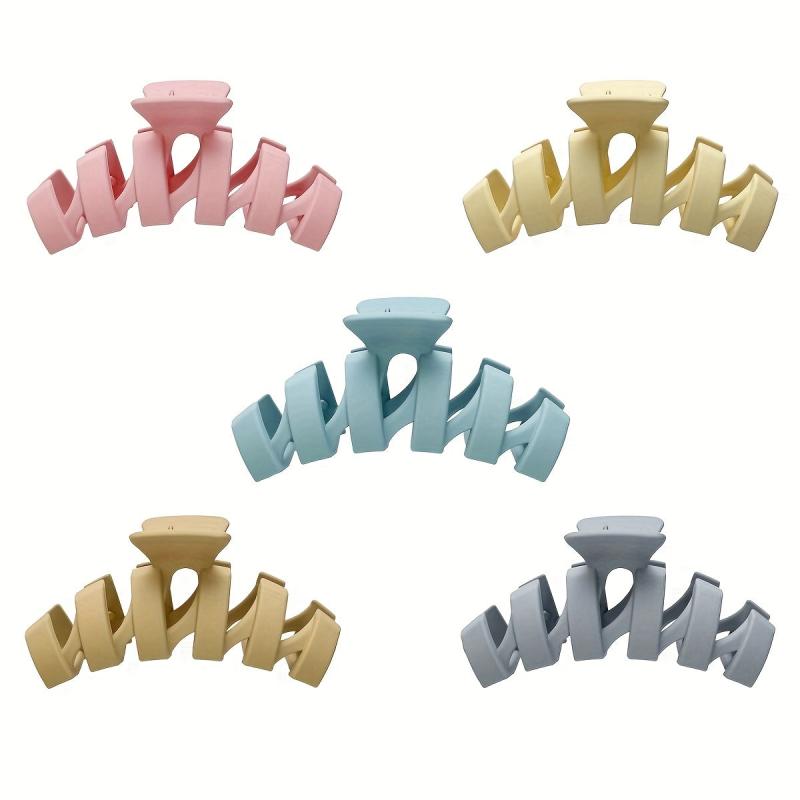 Frosted Twist Hair Claws for Girls Women Hair Accessories