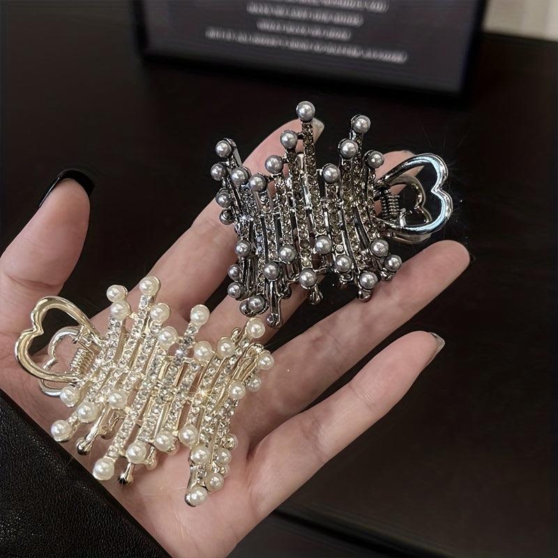 Glitter Rhinestone Hair Claw Clip for Women Girls