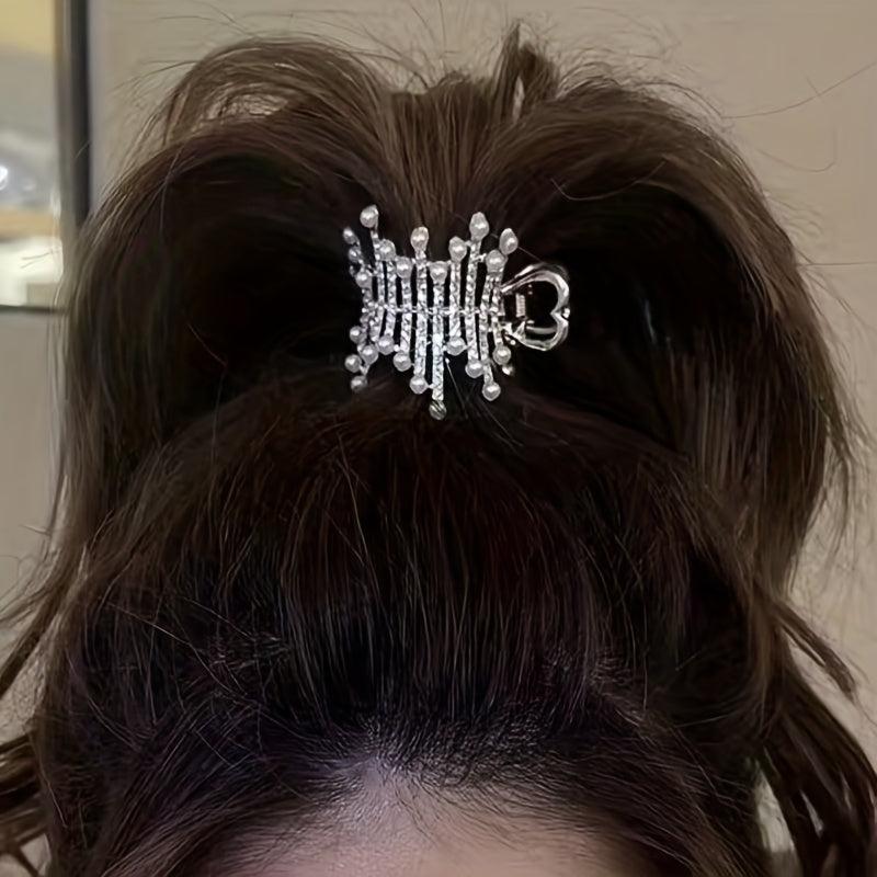 Glitter Rhinestone Hair Claw Clip for Women Girls