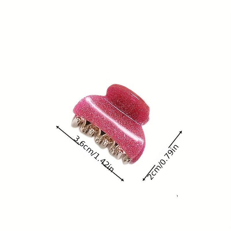 Leopard Pattern Hair Claw Women's Ponytail Hair Clip