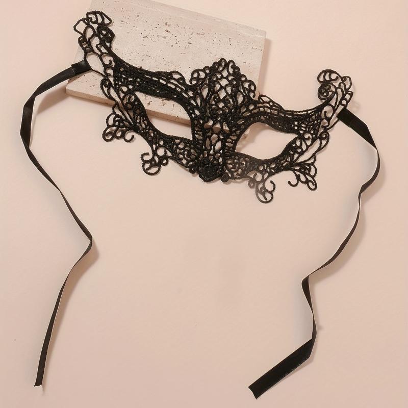 Lace Pop Prom Mask Punk Style Face Accessories