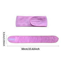 Adjustable Headband Female Cosmetic Headband For Yoga Spa Bath Shower Wash Face