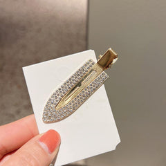 Rhinestone No Bend Hair Clip Alloy Hair Accessories