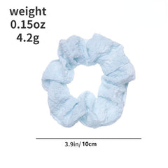 Candy Scrunchies Soft Fabric Hair Tie for Women