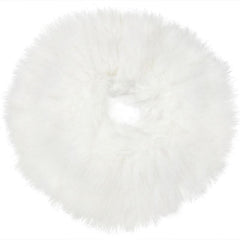 Faux Rabbit Fur Hair Scrunchies Elastic Hair Band 1pc