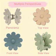 8pcs Floral Hair Clips for Women and Girls