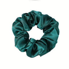 Satin Fabric Large Scrunchie Hair Rope Sport Headwear Non Slip Hair Accessories