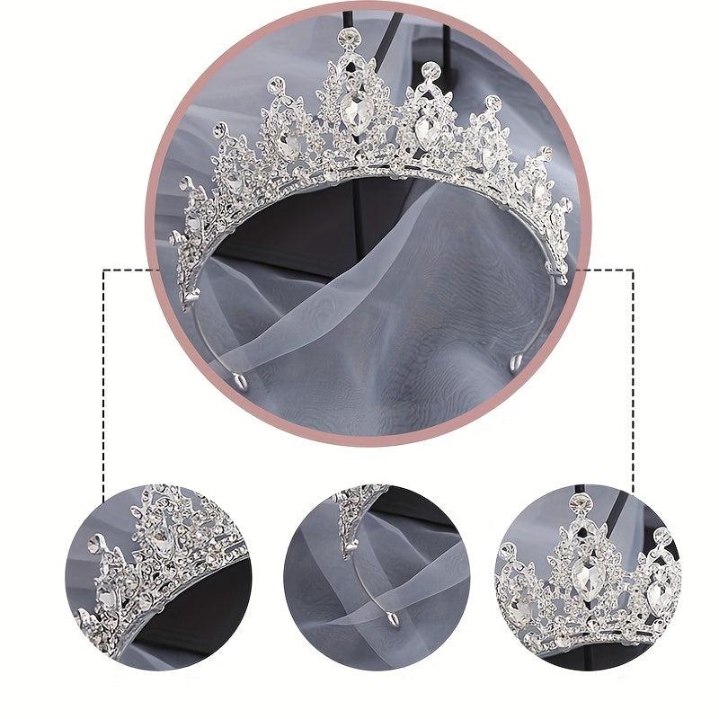 Bridal Crown Wedding Hairband Tiara Hair Accessory